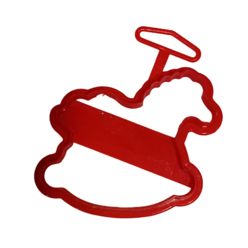 Red Rocking Horse Egg Mold
